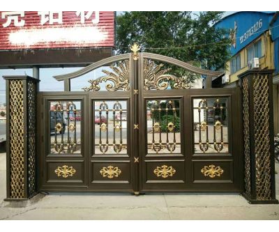 铁艺大门，铁艺大门图片