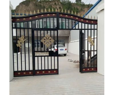 铁艺大门，铁艺大门图片
