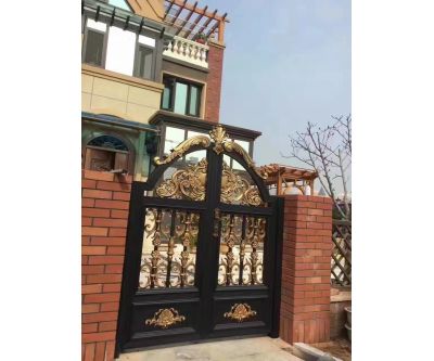 铁艺大门，铁艺大门图片